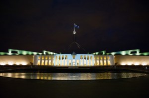Fed parliament house Canberra