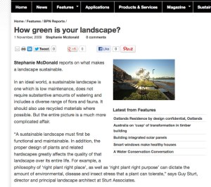 How Green is Your Landscape